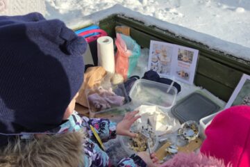 Atklātā nodarbība „Putnu nometnieku palīgi!” 9.grupa “Vardulēns” 5