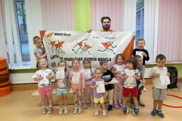 Latvijas Veselības sporta nedēļa 2025. Drosminieku šķēršļu taka. 10