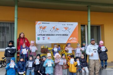 Latvijas Veselības sporta nedēļa 2025. Skrējiens “Mazie čempioni” 1