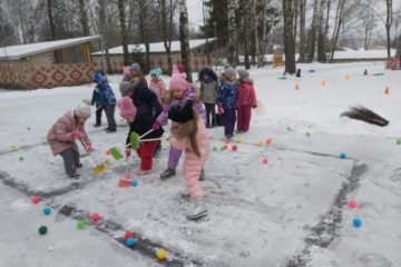 Sniega diena un ziemas prieki. 11.grupa “Saules zaķītis” 10