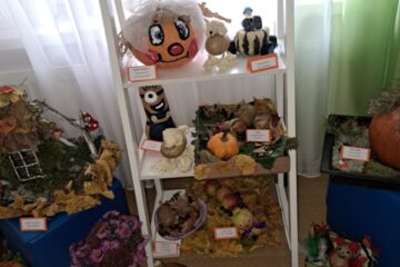 Bērnu un vecāku radošo darbu izstāde “Dārzeņu pārvertības” 41