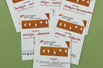 Latvijas Veselības sporta nedēļa 2025. Rīta rosme ar vecākiem. 30