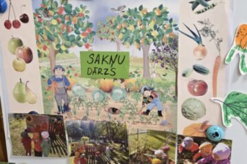Atklātā nodarbība “Ceļojums uz augļu un sakņu dārzu”, 2.grupa “Ezītis”. 31