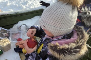 Atklātā nodarbība „Putnu nometnieku palīgi!” 9.grupa “Vardulēns” 15