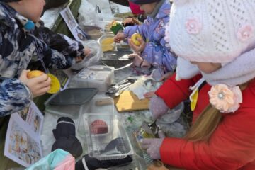 Atklātā nodarbība „Putnu nometnieku palīgi!” 9.grupa “Vardulēns” 9