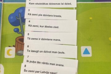 Integrētā  rotaļnodarbība temata “Mana Latvija” ietvaros, 9.grupa “Vardulēns” 26