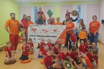 Latvijas Veselības sporta nedēļa 2025. Rīta rosme ar vecākiem. 36