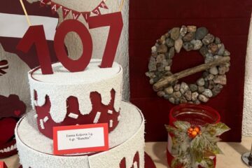 Bērnu un vecāku radošo darbu izstāde “Latvija, mēs tevi mīlam!”