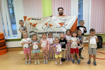 Latvijas Veselības sporta nedēļa 2025. Drosminieku šķēršļu taka. 11