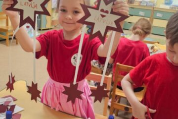 Integrētā  rotaļnodarbība temata “Mana Latvija” ietvaros, 9.grupa “Vardulēns” 13