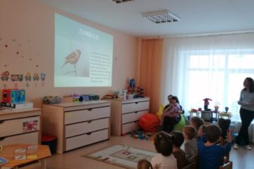 Atklātā nodarbība “Putni ziemā”, 2.grupa “Taurenīši” 6